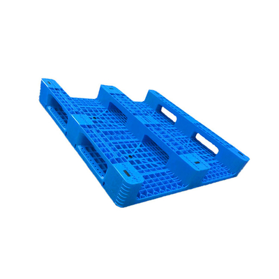 1100 X 1100 Niebieskie plastikowe palety HDPE do stelaży w 100% nadające się do recyklingu dla fabryki urządzeń medycznych
