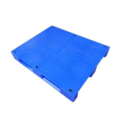 ISO9001 Płaskie plastikowe palety HDPE w 100% nadające się do recyklingu ze strukturą zbrojeniową