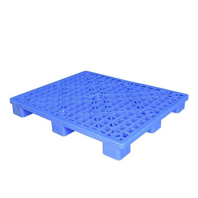 Obciążenie dynamiczne 600 kg Niebieskie palety plastikowe 1200 X 1000 do przechowywania