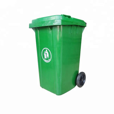 63G Zewnętrzny plastikowy kosz na śmieci Polipropylen UV 240L Plastikowy kosz na śmieci