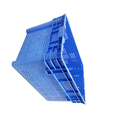PE Nestable 23,6 x 15,7 &quot;Plastikowa skrzynia obrotowa Ergonomiczne uchwyty do portu