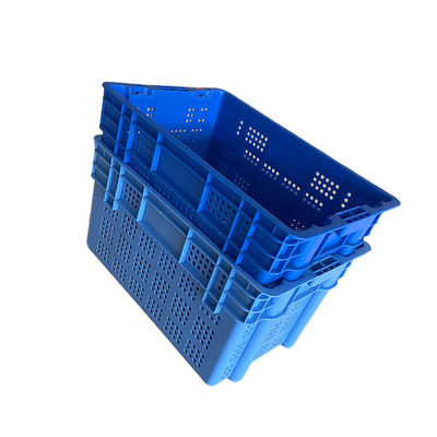 Higieniczna skrzynia transportowa z polietylenu 60X40 HD Sea Food Market Load 50 kg