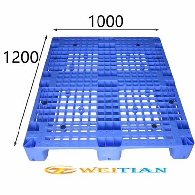 Ergonomia Palety plastikowe do układania w stosy 1200 x 1000 Obciążenie statyczne 5500 kg do wózków widłowych