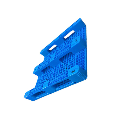 Niebieska paleta antypoślizgowa HDPE PP 1100 X 1100 X 155 Paleta plastikowa do fabryki żywności