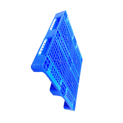 Fabryka żywności 1100 X 1100 Niebieska paleta z tworzywa sztucznego HDPE 100% Dostawca palet z tworzyw sztucznych z recyklingu