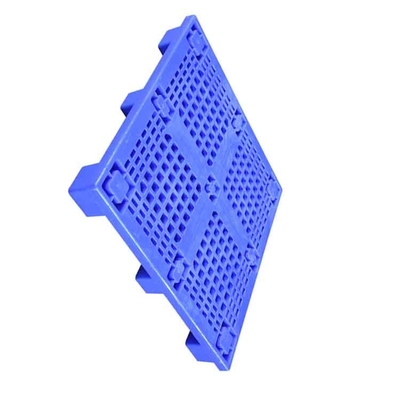 Fabryka żywności Płaska paleta z tworzywa sztucznego 1000 X 1000 X 140 Niebieski HDPE 0.6T Load