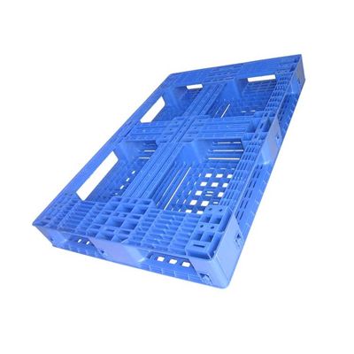 HDPE Niebieskie palety plastikowe Euro 48x32 Magazynowa paleta plastikowa
