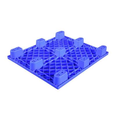 1,2 * 1 m niebieskie plastikowe palety euro 8,6 kg 4-drogowe wejście bardzo trwałe