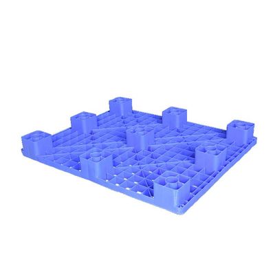 Obciążenie dynamiczne 600 kg Niebieskie palety plastikowe 1200 X 1000 do przechowywania
