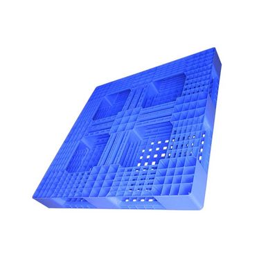 Palety plastikowe HDPE do układania w stosy 1200 X 1200 do warsztatu bez ostrych krawędzi