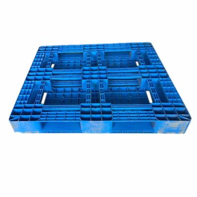 Polipropylenowe solidne plastikowe palety Euro 120 * 100 cm Plastikowa paleta z recyklingu Pół płaska