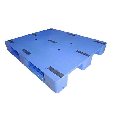 Dynamiczne obciążenie 1,5T HDPE Solid Top Plastikowe palety 1200 * 1000 mm Plastikowa paleta z recyklingu