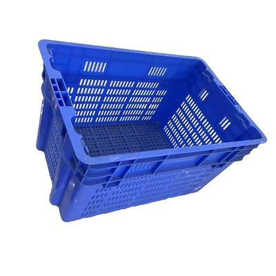 600 * 400 mm plastikowe skrzynki na warzywa do układania w stosy 2000g Solidna podstawa dolna