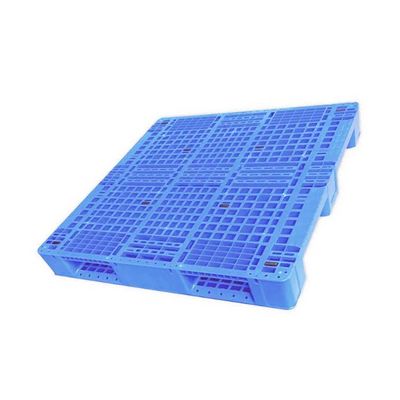 Paleta plastikowa do układania w stosy HDPE 1100x1100 Dynamiczna 2,5T niebieska 13,8 kg