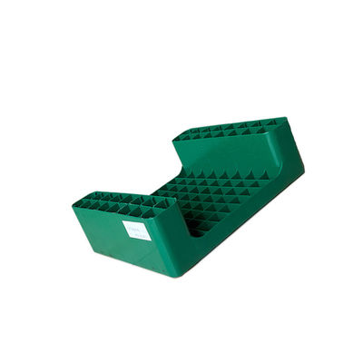 PP Nestable Green 450x350 Plastikowa paleta magazynowa do portu