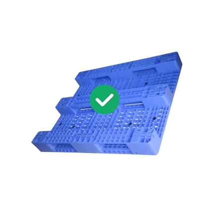 Magazynowe palety formowane wtryskowo PE 2000 kg Dynamiczne obciążenie HDPE Higieniczne
