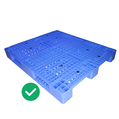 Magazynowe palety formowane wtryskowo PE 2000 kg Dynamiczne obciążenie HDPE Higieniczne