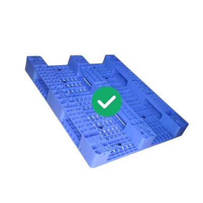 Ergonomiczna paleta z otwartym pokładem 1300x1100 PE 5000 kg Higieniczny ładunek