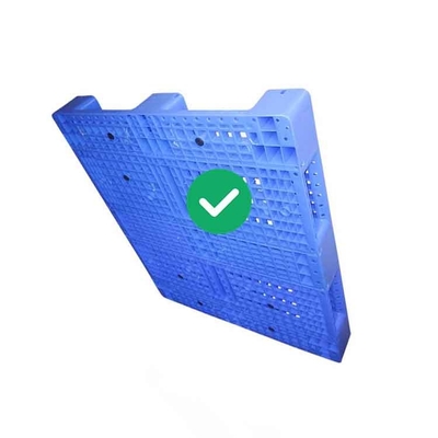 Higieniczne plastikowe palety 2T z gniazdem 1300X1100 PE dla przemysłu spożywczego