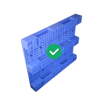 Higieniczne plastikowe palety 2T z gniazdem 1300X1100 PE dla przemysłu spożywczego