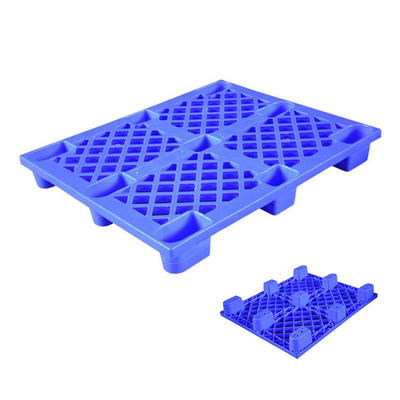 Ząbkowany pokład Jednorazowa paleta z tworzywa sztucznego 1200X800 HDPE 9 stóp do gniazdowania