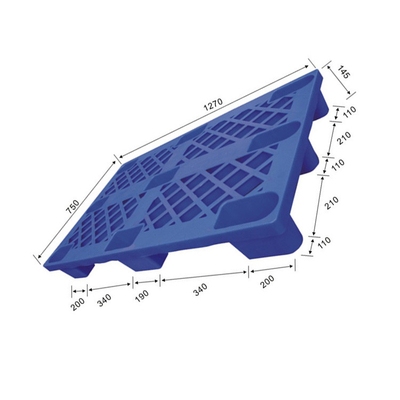 1270x750 Magazynowa plastikowa blokada palety 1500 kg Statyczny HDPE