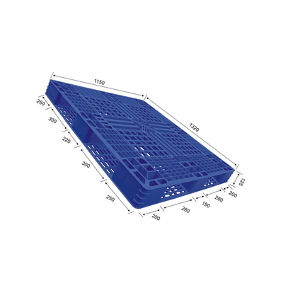 Magazynowe palety plastikowe HDPE do gniazdowania 1320x1150 1200 kg Dynamiczne