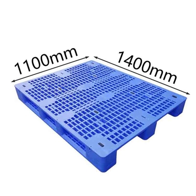 Plastikowe palety HDPE z gniazdem 1400X1100 Magazyn 1500 kg Dynamiczny