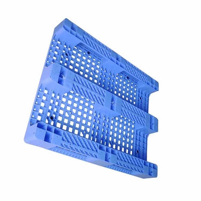 Plastikowe palety HDPE Blue Rack Trwałe solidne płaskie regały 1200x1000mm