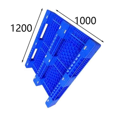 1200x1000 Gniazdowa paleta z tworzywa sztucznego 4-stronne wejście 1200 kg Obciążenie regału Niehalogenowe